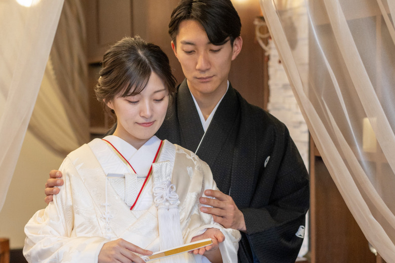 【全データ付】結婚式場フォト|和装プラン|新郎新婦和装1着|チャペル&ガーデン&邸宅で撮れる|オールドモダンな式場だから和装も◎