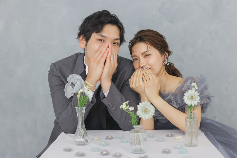 【最大&yen;50,000オフ】スタジオフォト｜衣装＋美容＋フィッティング＋撮影｜衣装2着プラン｜組み合わせ自由｜全データ付｜期間限定