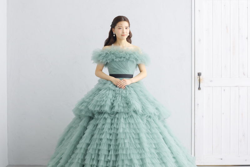 【ソロウェディング】スタジオフォト|洋装プラン|ドレス1着|衣装+美容+撮影|新スタジオで撮れる|全データ付