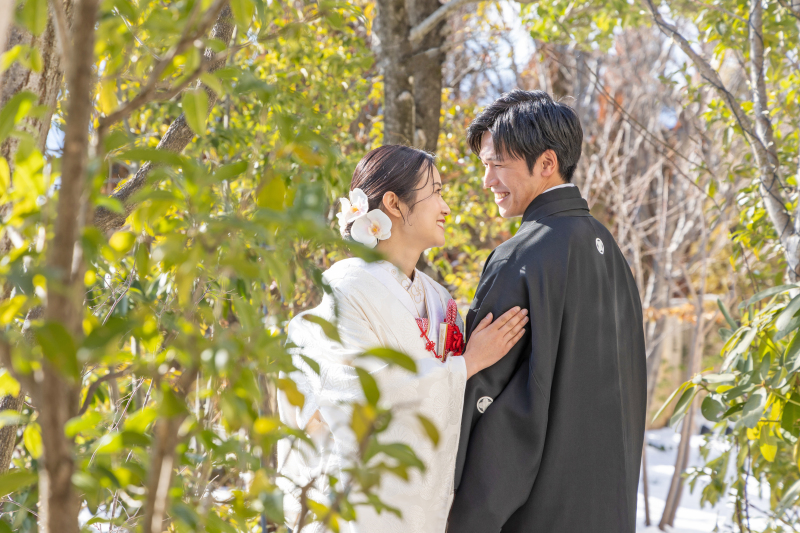 【全データ付】結婚式場フォト｜和装プラン｜新郎新婦和装1着｜チャペル＆ガーデン＆邸宅で撮れる｜オールドモダンな式場だから和装も◎