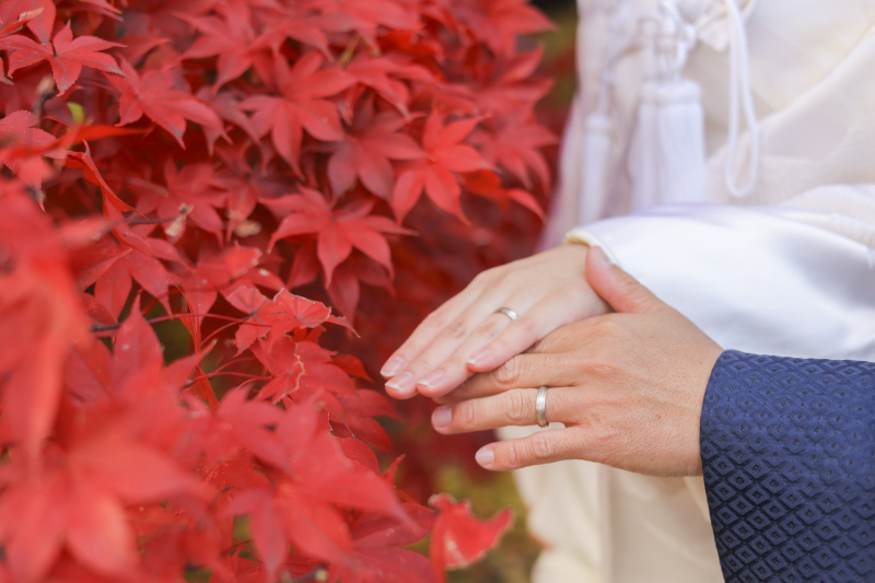 【紅葉ロケ】和装ロケプラン｜結婚式前撮り｜新郎新婦和装1着｜ロケ代込み｜全データ付｜ご予約枠残りわずか！