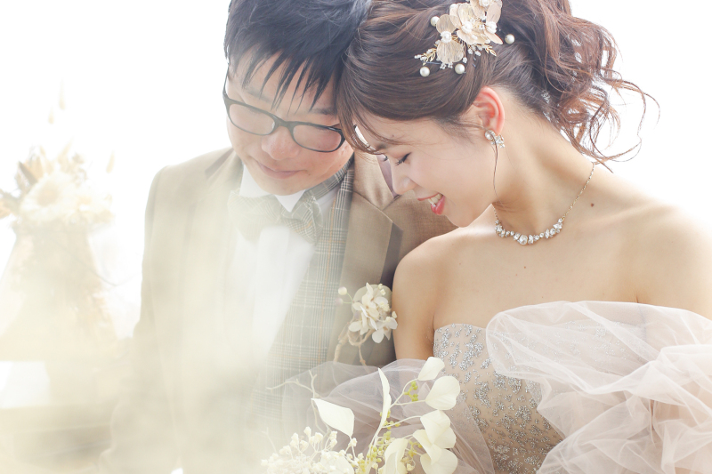 【キヨコハタ特別プラン】スタジオフォト|ブランドドレス&タキシード|結婚式前撮りにも|1日で衣装選び〜撮影完結OK!