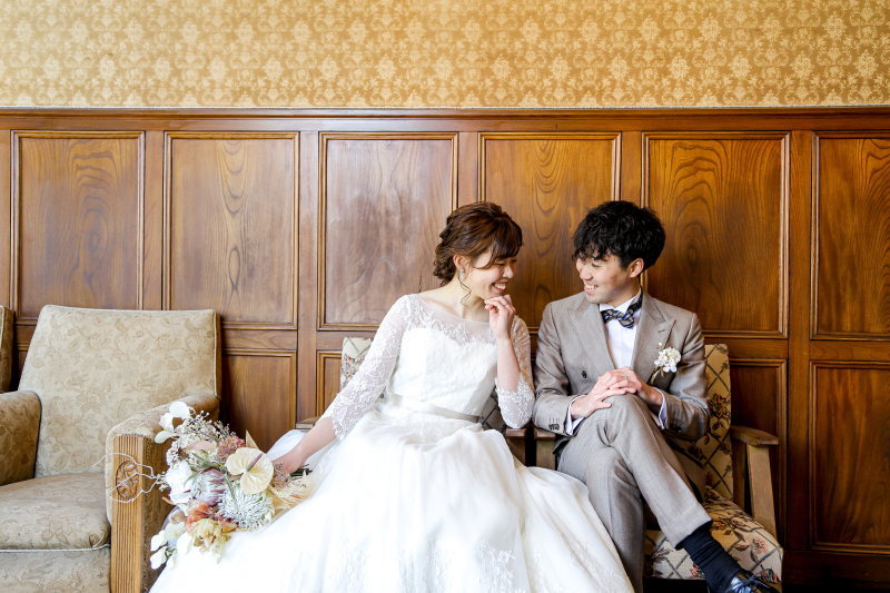 【全データ付き】大正モダン建築|洋装ロケプラン|結婚式前撮り|新郎新婦洋装1着|オンライン相談◎|国登録有形文化財|ロケ代込み