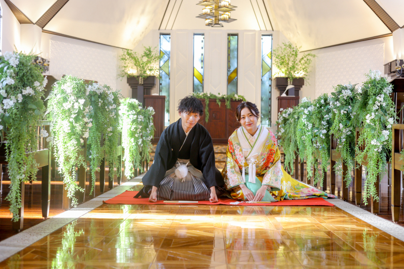 【全データ付】結婚式フォト|ドレス&和装プラン|挙式風|チャペル&ガーデン&邸宅で撮れる|オンライン相談OK!|家族撮影無料