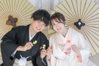 【2025年7月スタジオリニューアル】和装プラン｜結婚式前撮り｜衣装＋美容＋着付＋撮影＋データ30カット｜10万円台で叶う
