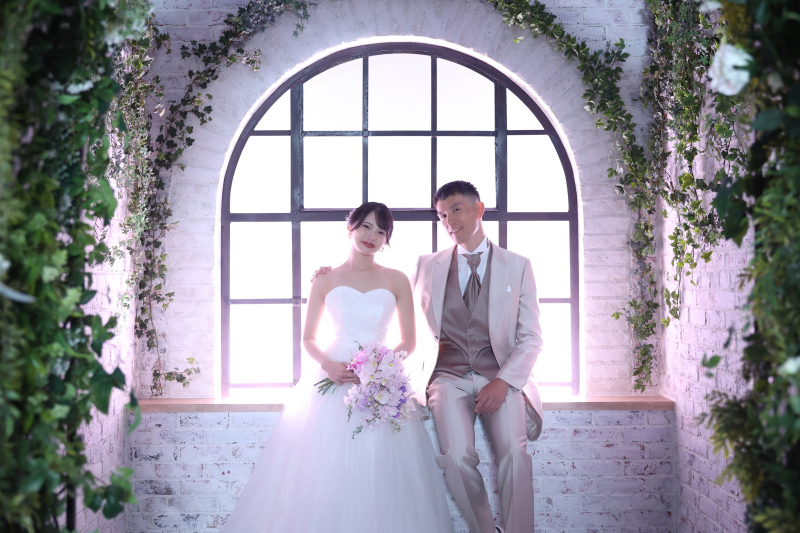 森のガーデンでロマンチックな時間を