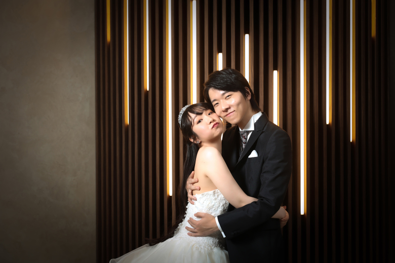 顔近づけてギューッと