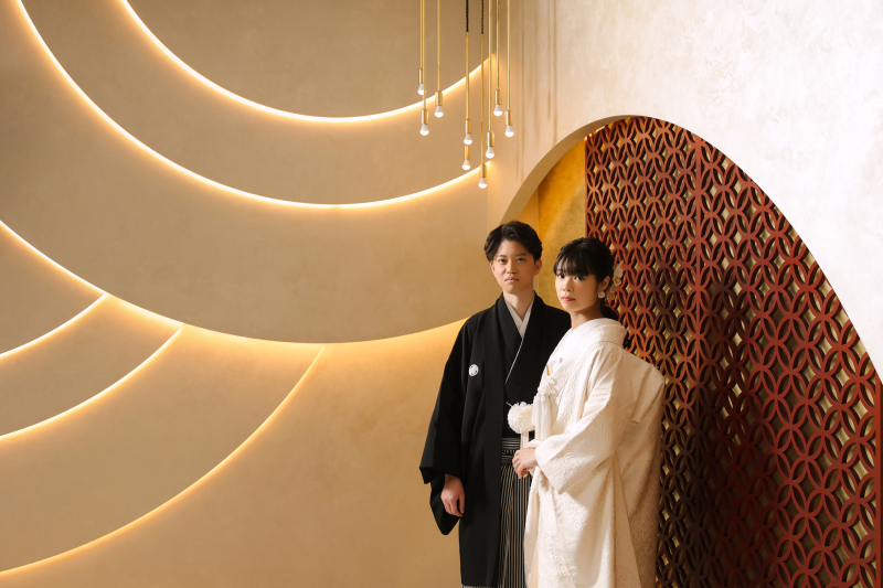 和装でシックに！