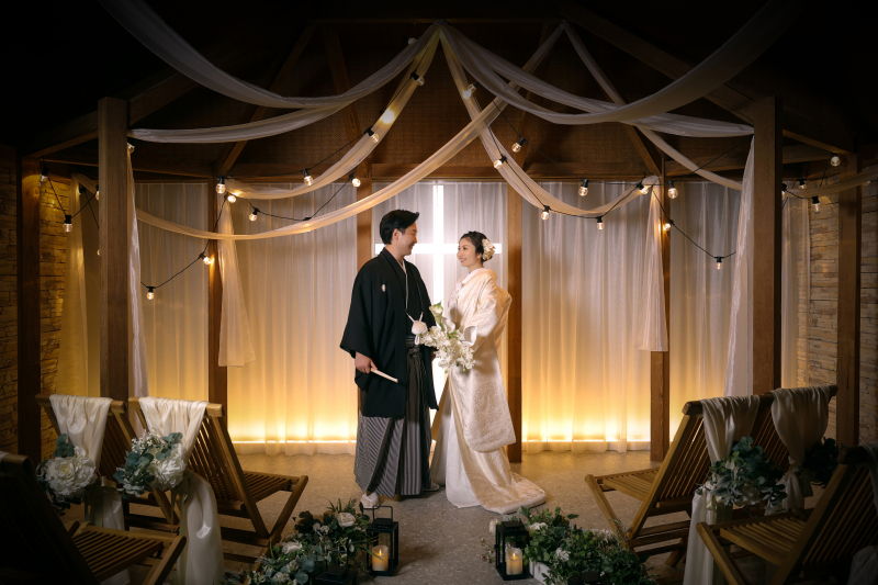 リゾートチャペルで和の誓いを