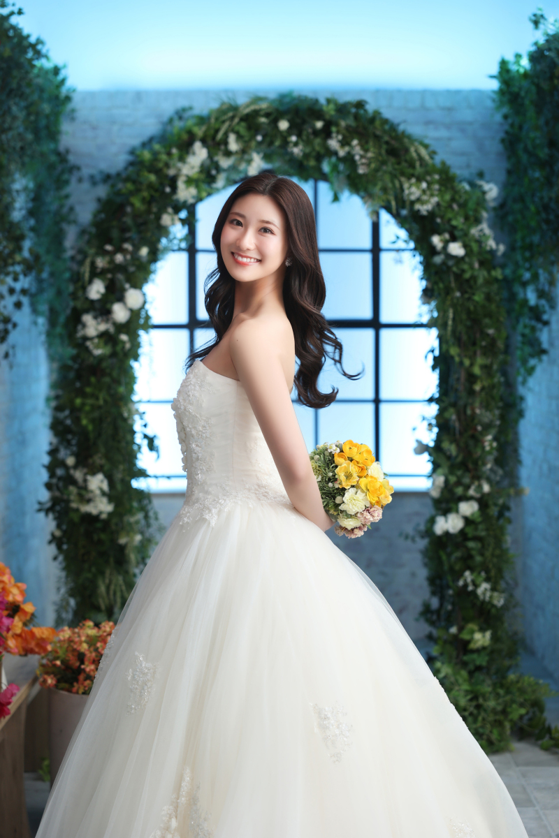 キュートな振り返り姿