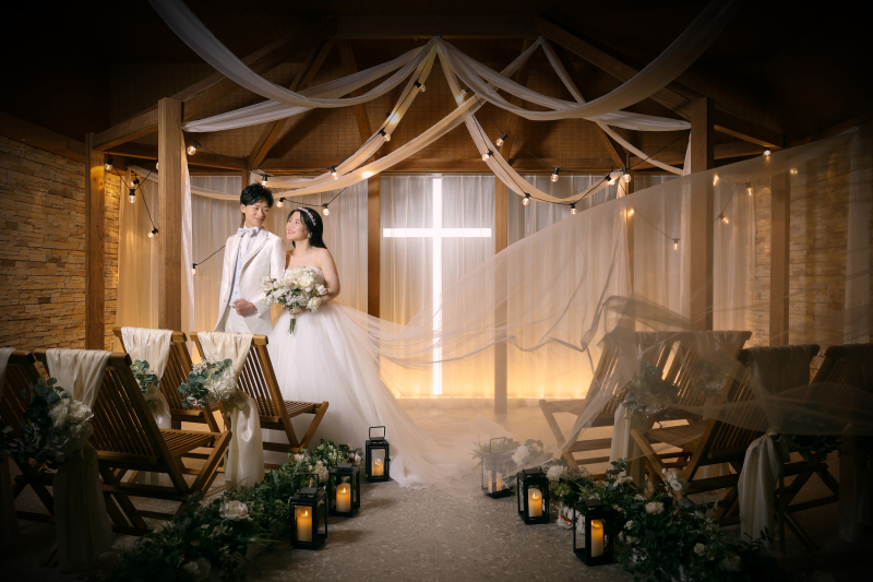 未来を信じ合うおふたり