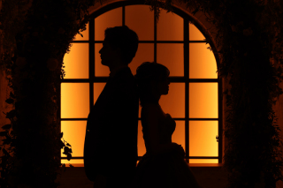 夕暮れにそっと