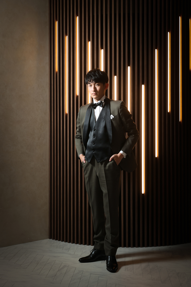 ご新郎様ソロショット