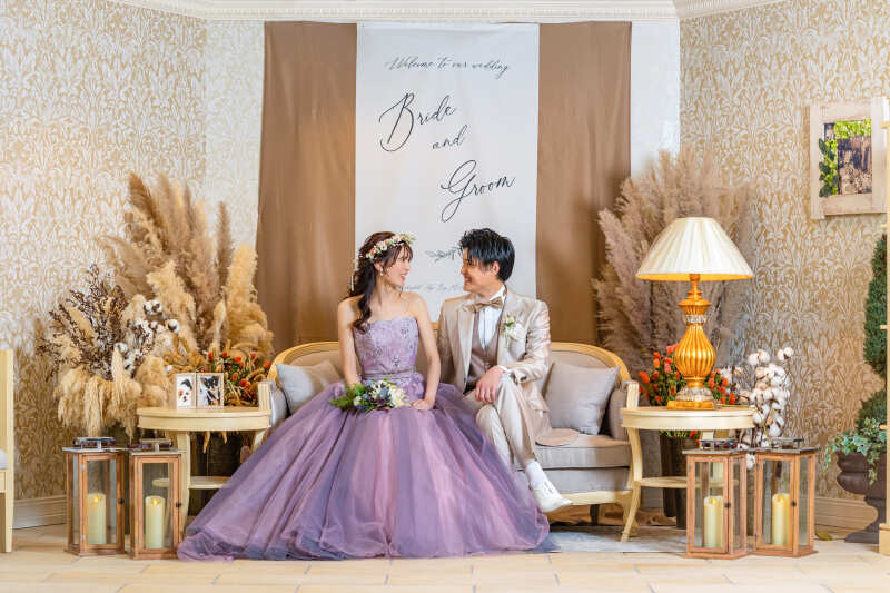 お色直しの後に