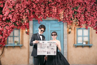 自由に笑うふたりがとびきりスタイリッシュ