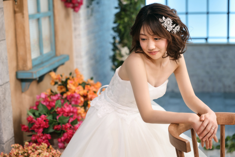 愛らしく華やかに