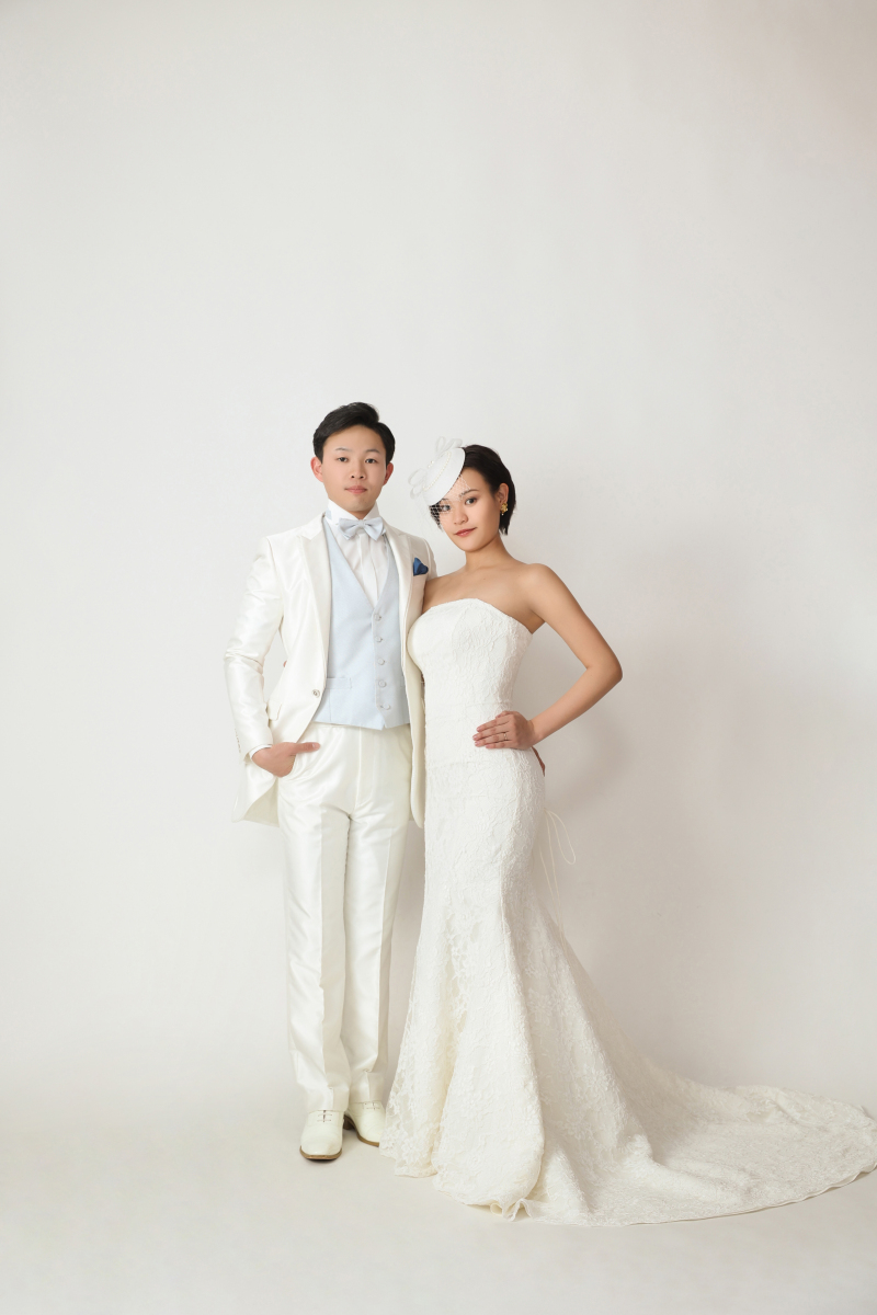 背景紙でシンプルに