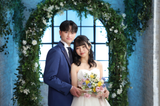 ガーデンでおふたりだけの特別なひととき