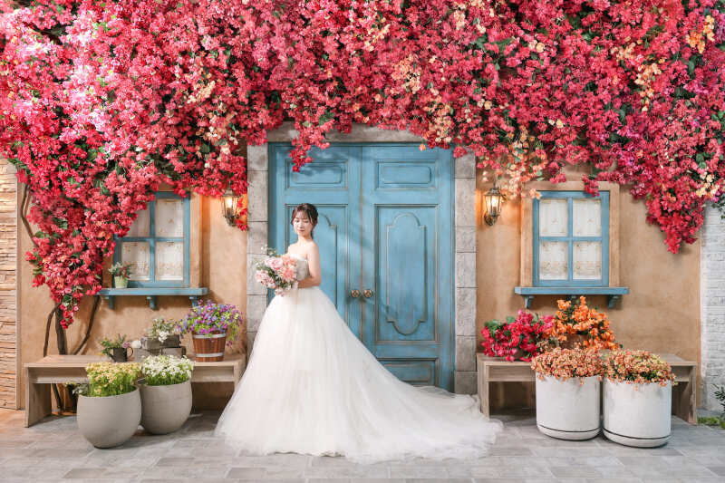 ピンク色の世界の中で