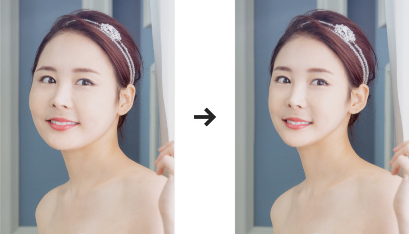 【フェイスライン・パーツ調整】