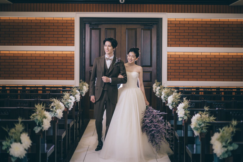 チャペルならではのポーズも