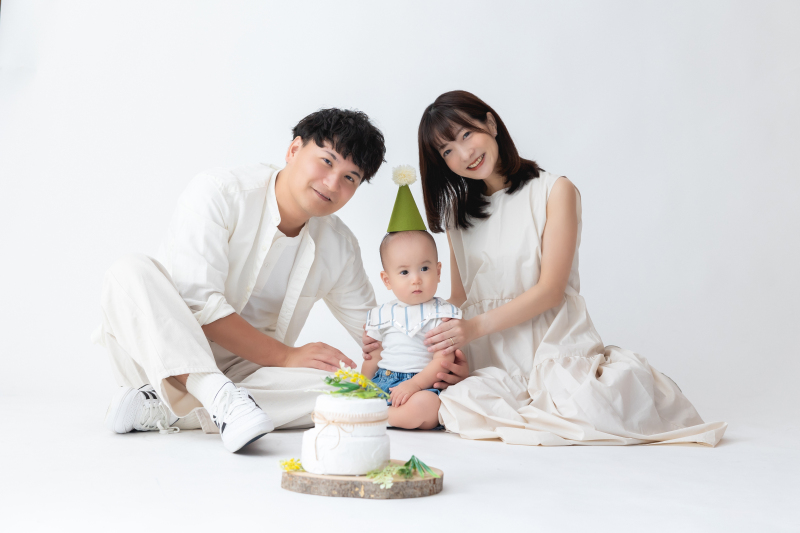 【アニバーサリーフォト】全カットデータ+キャンバス|おふたりの記念日やお子様との撮影に(私服・データ付き)