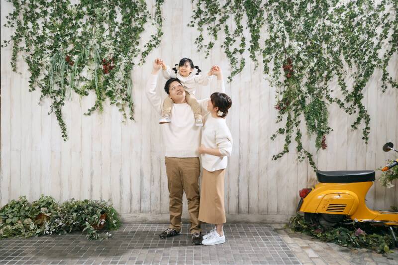 【アニバーサリーフォト】おふたりの記念日やお子様との撮影プラン（私服・データ付き）