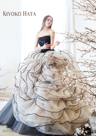 KH-0483　ブラック×ベージュ