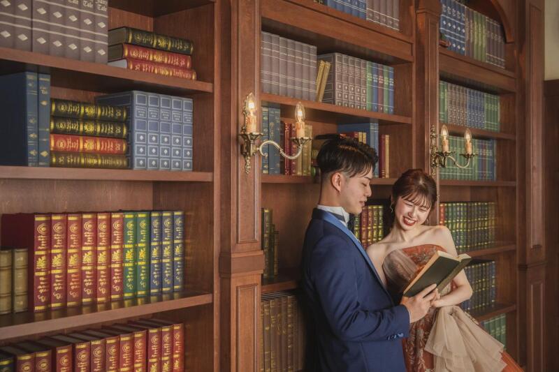 Grand Bookshelfでの撮影♪