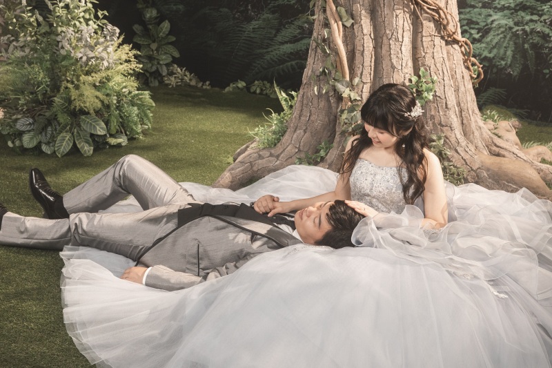 森の世界で撮影も♪