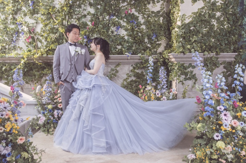 2着目のドレスにチェンジ！