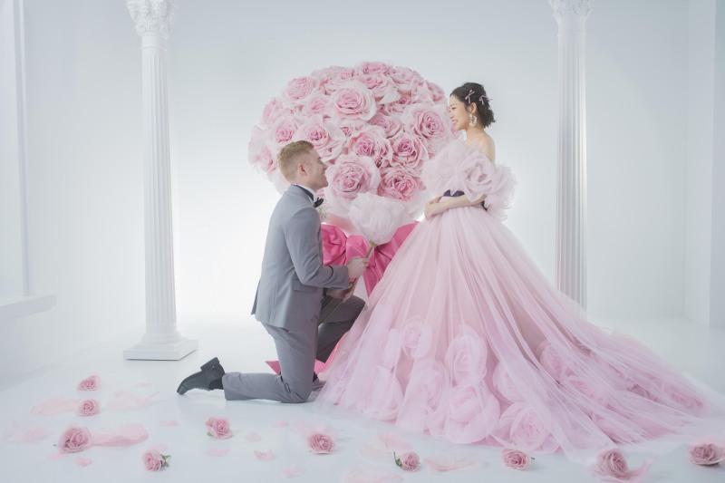 薔薇ドレスが映えるBouquet Room♡