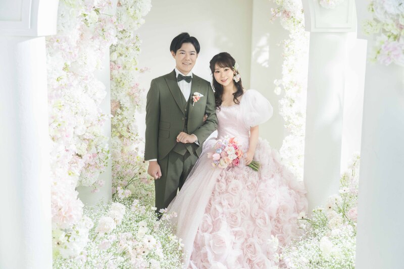 続いてはFlower roomでの撮影