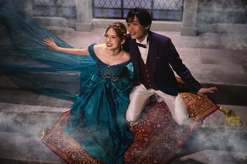 アラジンで撮影