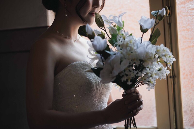 ブーケを使用したお写真！