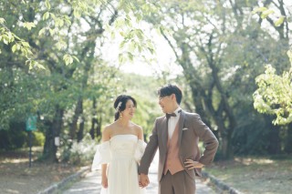 洋装スタジオ＋洋装ロケ【庄内緑地公園】