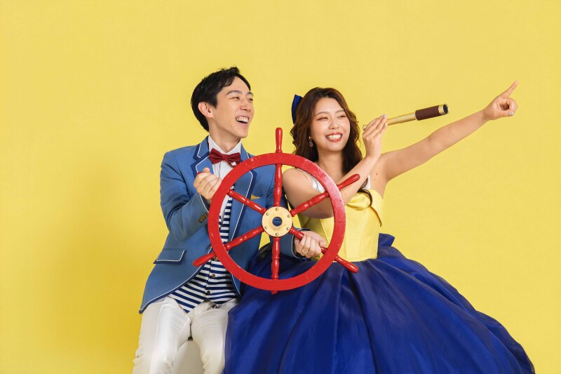 ドナルド・ダックでの撮影＊