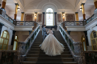 洋装ロケ【市政資料館】