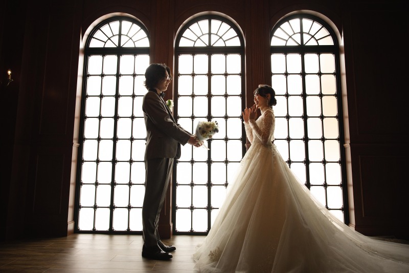 逆光が美しいクラシカルな一枚