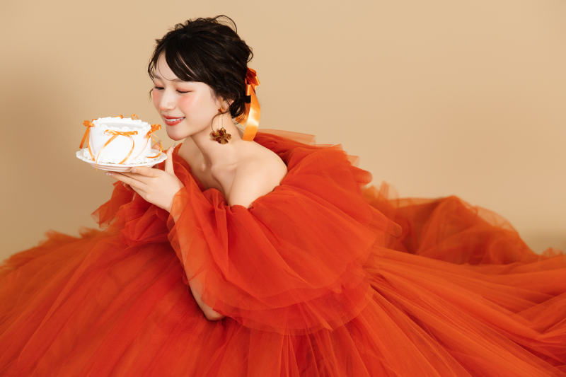 お好きなドレスでお好きな雰囲気で♪