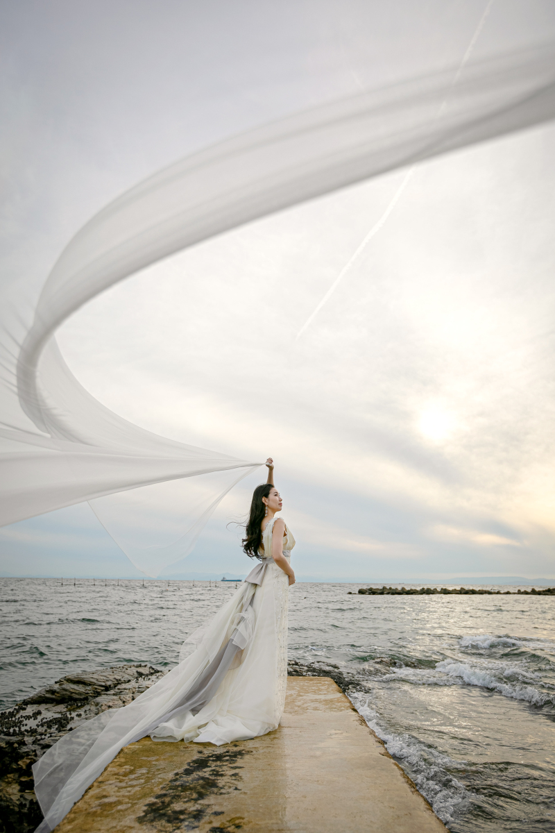 ベールを活かして