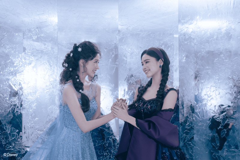 【名古屋店限定】氷の世界を表現したフォトブース!