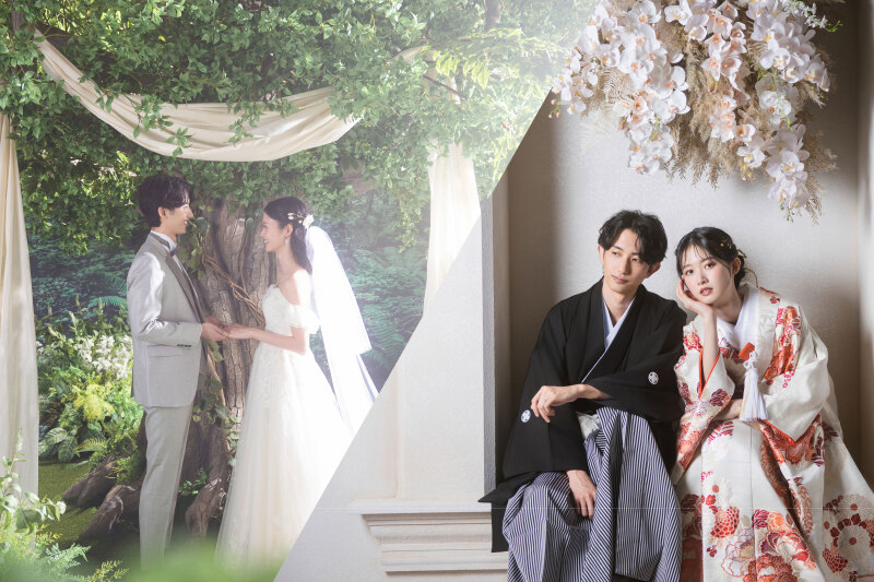 \Phororait限定/【洋装+和装スタジオ】オリジナルプラン 239,800円⇒209,000円!たっぷりデータ100カット