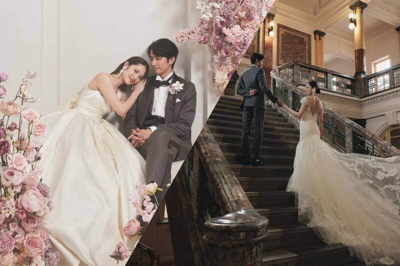 【洋装スタジオ＆ロケ】オリジナルプラン 2着も着れて184,800円！データ100カット 衣装選び放題★