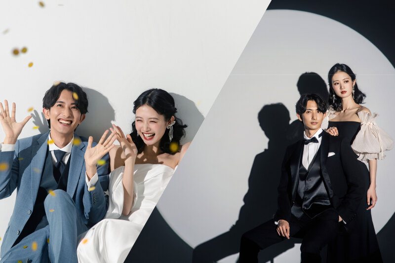 \アルバムプレゼント★/【洋装スタジオ】オリジナルプラン ドレス2着で154,000円!データ100カット ドレス選び放題!