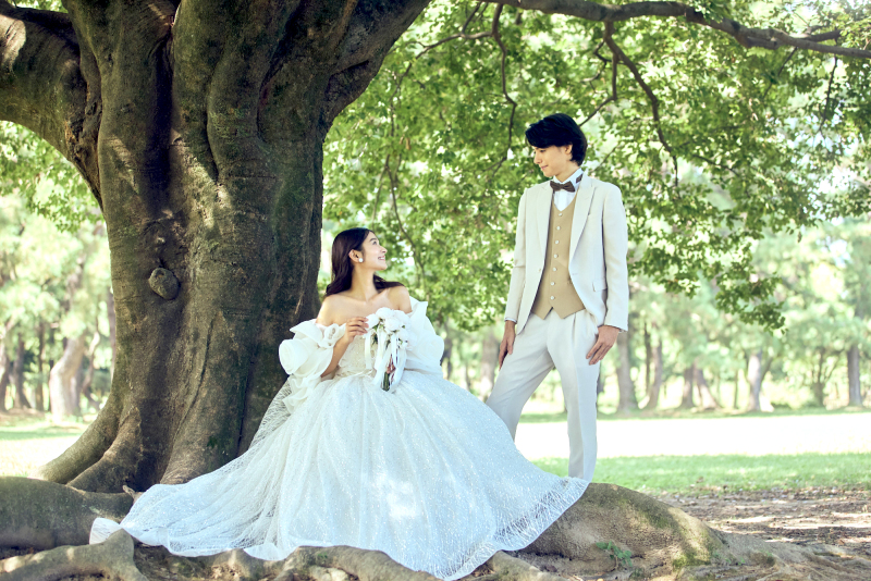 *SNSで大注目のブランドドレス*【KIYOKO HATA】ロケーションフォトプラン(Dress&Tuxedo)