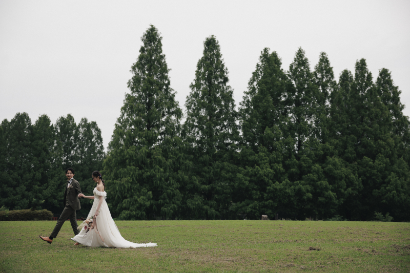 \Photorait限定/【洋装ロケーション】庄内緑地公園フォト自然豊かな公園で撮影 129,800円⇒99,000円!