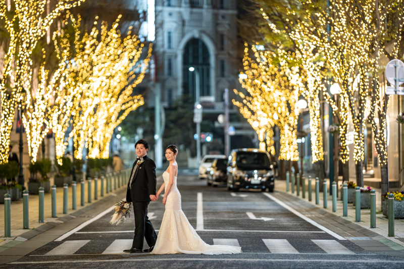 【Point①】イルミネーションと撮ろう☆