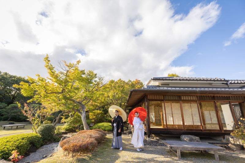 快晴の天気にも恵まれて