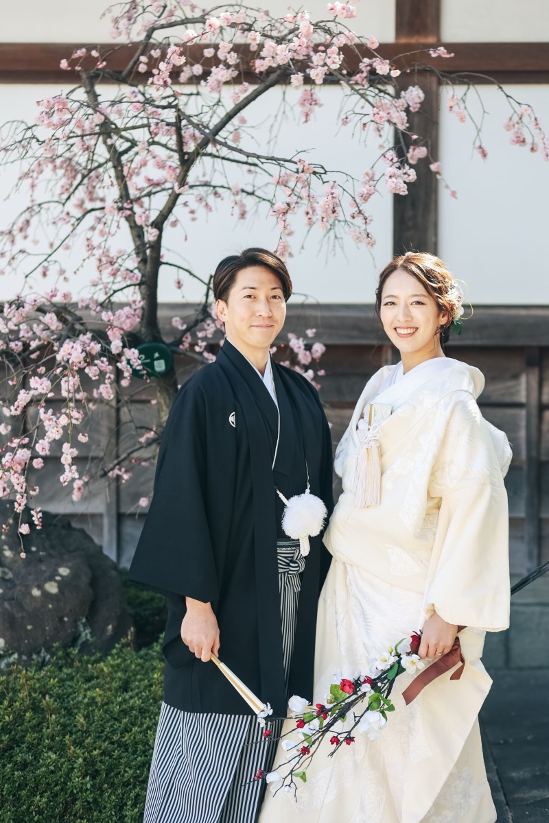梅の花に包まれて